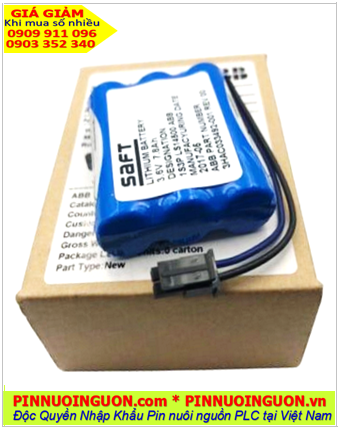 ABB 3HAC033492-001; Pin nuôi nguồn ABB 3HAC033492-001 Lithium 3.6v 7800mAh /X.xứ PHÁP